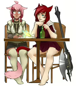 Page 708 of Furry - Miqo'te Collection - preview thumbnail