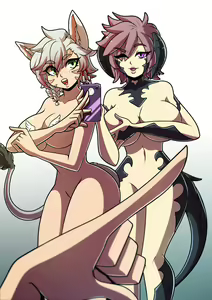 Page 168 of Furry - Miqo'te Collection - preview thumbnail