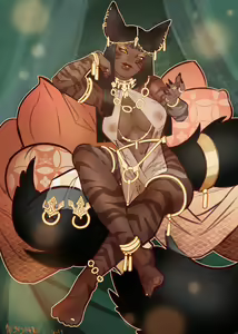 Page 215 of Furry - Miqo'te Collection - preview thumbnail