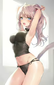 Page 113 of Furry - Miqo'te Collection - preview thumbnail