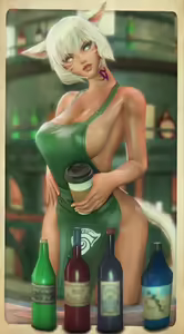 Page 252 of Furry - Miqo'te Collection - preview thumbnail