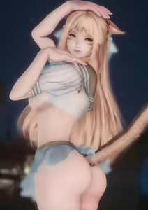 Page 318 of Furry - Miqo'te Collection - preview thumbnail