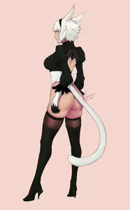 Page 342 of Furry - Miqo'te Collection - preview thumbnail