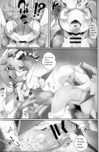 Page 22 of Kivwolf's section of Kicktyan's anthology "Pleasure Fall 4" - preview thumbnail