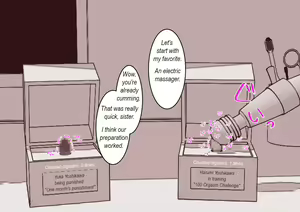 Page 10 of Cli Box ni Batta Onee-chan-tachi no Cli o Ijiri Taosu | Play with my clitoris box sisters. - preview thumbnail