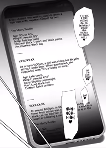 Page 51 of Dosukebe Kyonyuu Joshi ga Acme Jitensha de Osanpo Onanie suru Hanashi | The Slutty, Stacked Middle Schooler Who Gets Off on her Bike - preview thumbnail