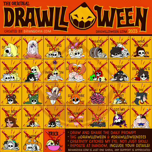 Page 36 of Drawlloween 2023 - preview thumbnail