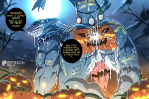 Page 12 of Bernard's Halloween - preview thumbnail