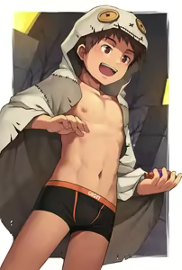 spooku cute boy — hentai manga cover on Fhentai