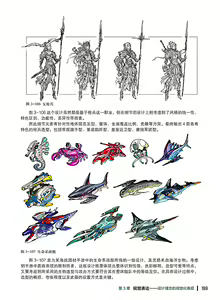 Page 190 of 蝈蝈的概念艺术 商业游戏概念设计流程解析 - preview thumbnail