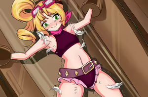 Page 23 of トレジャーハンターリカ~ドスケベなくすぐり村~ - preview thumbnail
