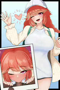 Takanashi Kiara's Erotic Photo and Fellatio — hentai manga cover on Fhentai