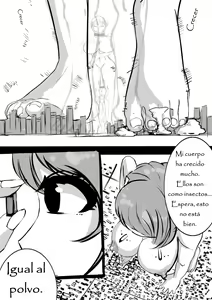 Page 7 of Homemade comic Alien Woman Attacks the City - preview thumbnail