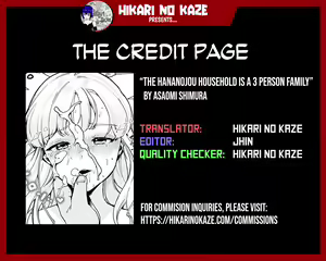 Page 21 of Hananojou-ka wa 3-nin Kazoku | The Hananojou household is a 3 person family - preview thumbnail