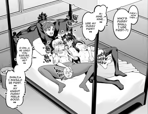 Page 9 of Saber & Rin, Shinji to Uwaki Sex Suru - preview thumbnail