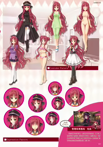 Page 33 of DRACU-RIOT! Official Visual Fan Book | DRACU－RIOT！设定集 - preview thumbnail