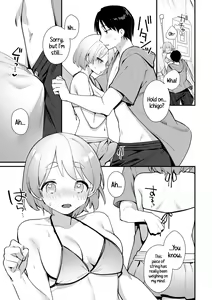 Page 16 of Futanari Kanojo no Mizugi ni Komara Sareru Kai | A Time My Futanari Girlfriend's Swimsuit Tormented Me - preview thumbnail