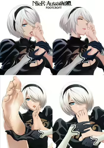 2B — hentai manga cover on Fhentai