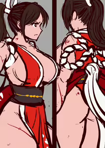 Page 49 of Mai Shiranui VS. Choi & Chang - preview thumbnail