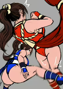 Page 3 of Mai Shiranui - Mirror Match - preview thumbnail