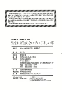 Page 179 of Dekireba Shiranaide ite Hoshii Koto - preview thumbnail