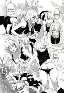Page 158 of Artoria Alter x Jeanne Alter Sairokushuu - preview thumbnail