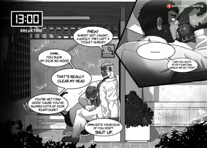 Page 11 of Kinky Breaktime with Monkey's Friends - preview thumbnail