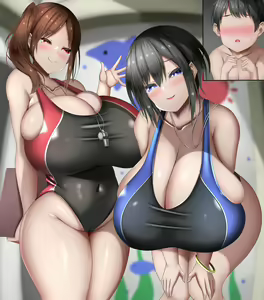 Page 151 of Aozora Swimming Kyoushitsu de Bakunyuu Nyuusui - preview thumbnail