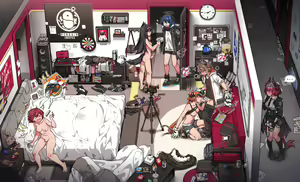 Page 6 of Penguin Sex Party (decensored) - preview thumbnail