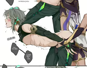 Page 15 of Genshin Impact/原神/彩色/达达利亚/钟离 - preview thumbnail