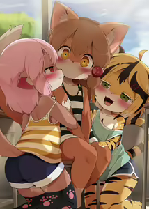 Kemono School "Hatsujouki no Jiki" — hentai manga cover on Fhentai