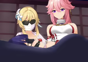 Page 2 of Yae Miko Massage Choukyou - preview thumbnail