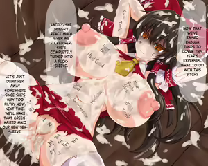 Page 7 of Niku Benki Reimu-san | Reimu the Cum-Dump - preview thumbnail