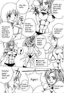 Page 13 of Chousen-sha Kettei-sen Lamy VS Serafina - preview thumbnail