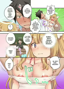 Page 5 of Deliheal Yondara Techigai de Dougan Kyonyuu de Muku na Tenshi-chan ga Yattekita node, Tokoton Oide Shishi Tatta w | Llamé a un servicio a domicilio y una inocente ángel con cara de niña y grandes tetas se me acercó - preview thumbnail
