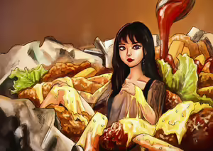 Page 11 of Selected Cannibalistic Art Paintings - preview thumbnail