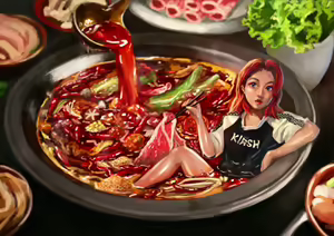 Page 10 of Selected Cannibalistic Art Paintings - preview thumbnail