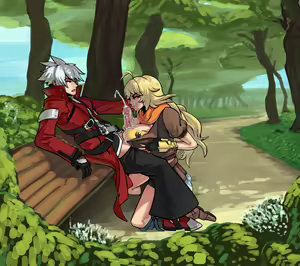Page 327 of Blazblue Collection - preview thumbnail