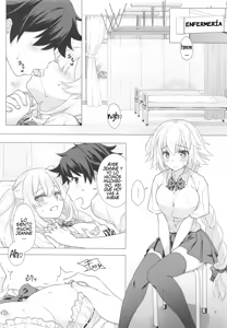 Page 5 of CHALDEA GIRLS COLLECTION Jeanne & Marie Motto Seifuku H Shimakuru Hon - preview thumbnail