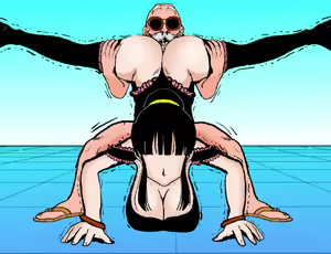 Page 1409 of Kamesutra: DBZ Erogame - preview thumbnail