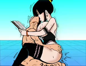 Page 1425 of Kamesutra: DBZ Erogame - preview thumbnail