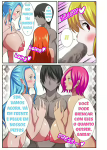 Page 7 of Bakunyuu Heroine no Harem Rakuen - preview thumbnail