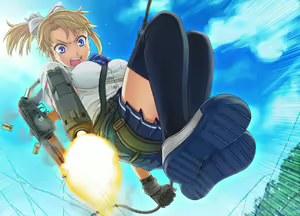 Page 11 of Blonde-chan: High School Warfare!! - preview thumbnail