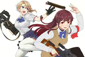 Page 57 of Blonde-chan: High School Warfare!! - preview thumbnail