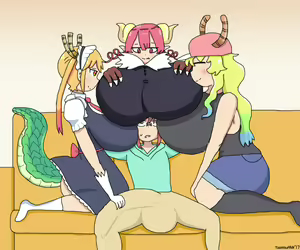 Page 841 of Miss Kobayashi's Dragon Maid Collection - preview thumbnail