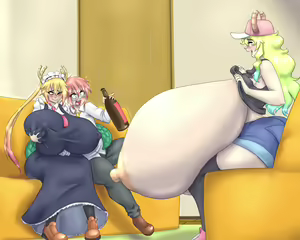 Page 170 of Miss Kobayashi's Dragon Maid Collection - preview thumbnail