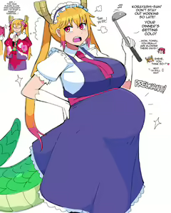 Page 504 of Miss Kobayashi's Dragon Maid Collection - preview thumbnail