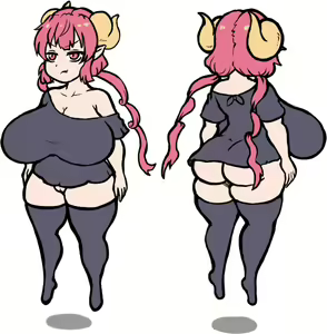 Page 548 of Miss Kobayashi's Dragon Maid Collection - preview thumbnail