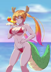 Page 784 of Miss Kobayashi's Dragon Maid Collection - preview thumbnail