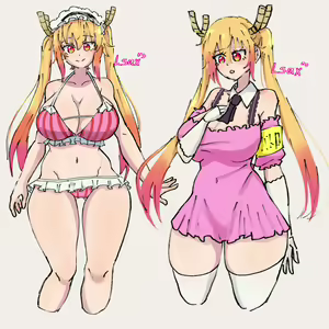 Page 493 of Miss Kobayashi's Dragon Maid Collection - preview thumbnail